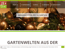 Tablet Screenshot of 1a-garten.de